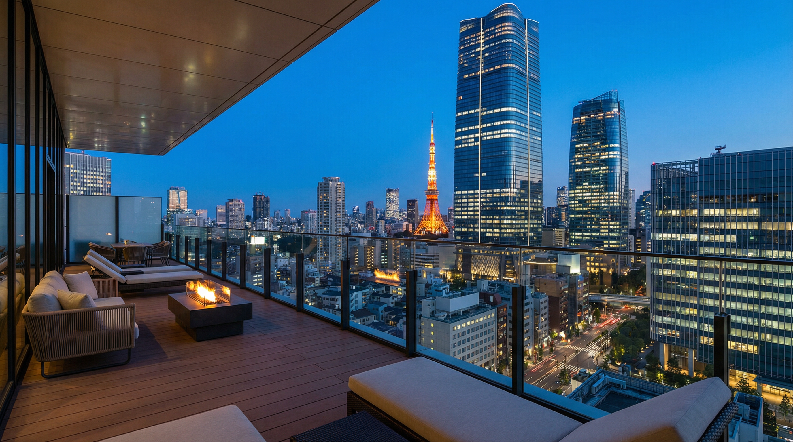 都心の夜景